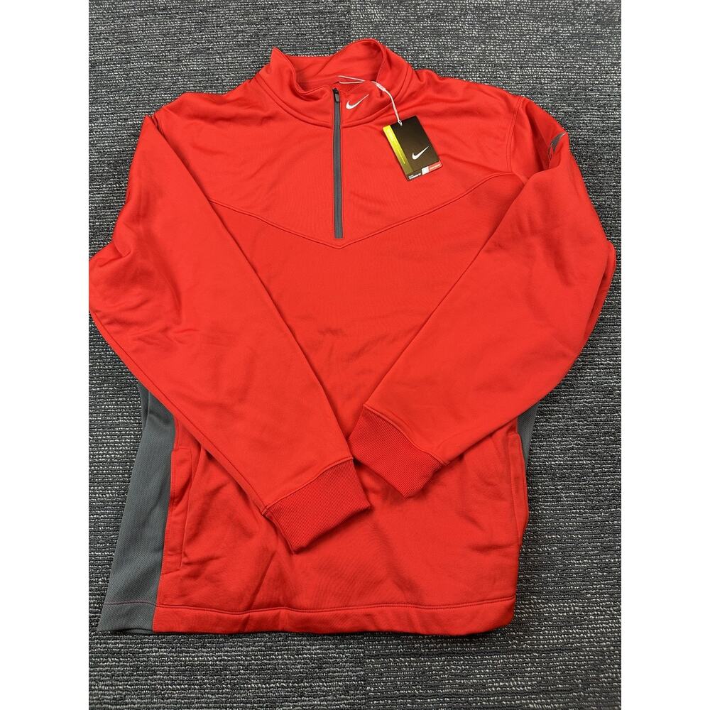 Nike Performance Golf New with Tag Branded Red 2XL Pull Over Sweatshirt